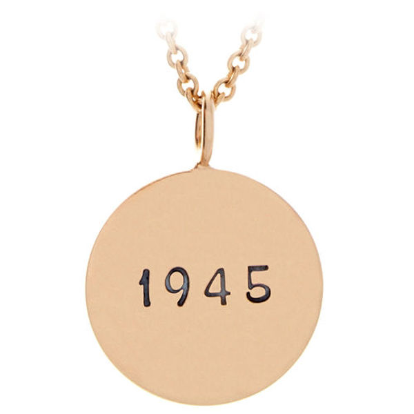 Picture of Engravable Circle Charm Necklace