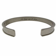 Picture of Rimmed Wide 14k Gold Cuff Bracelet