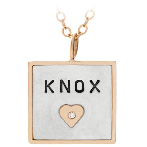 Picture of Square Pendant Necklace Design