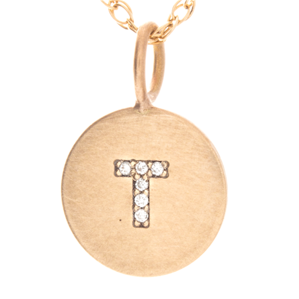 Picture of Diamond Letter Necklace